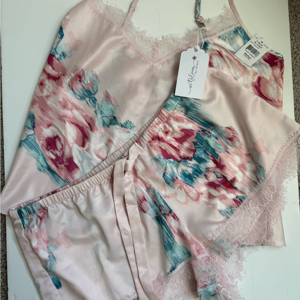 In bloom by Jonquil cami and short pajama set